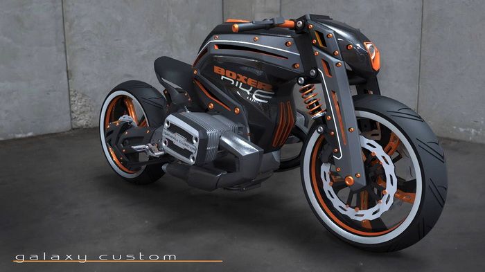 Ακραίο σε εμφάνιση, το νέο concept της βουλγάρικης εταιρείας Galaxy Custom.